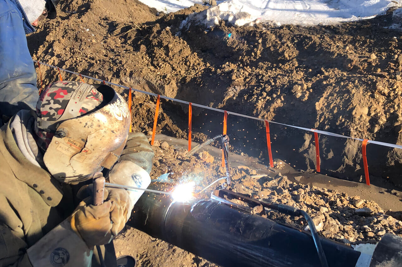 Hazard identification during welding operation..